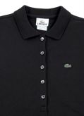 Polo Feminina Preto Lacoste